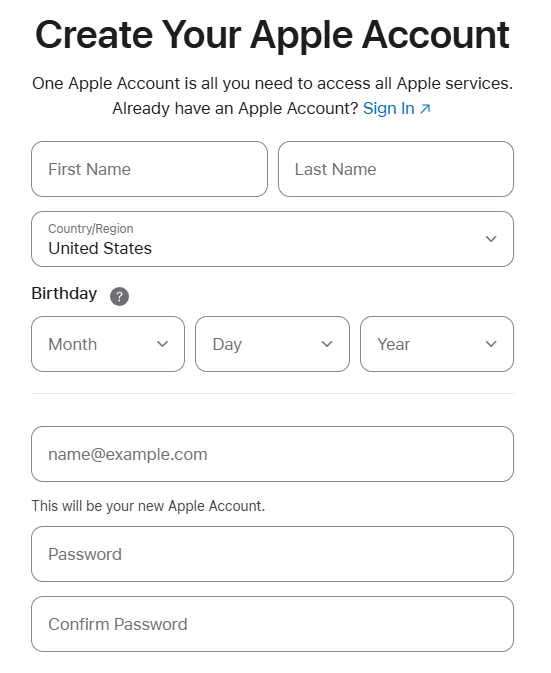 How to Create a New Apple ID / Account (Full Steps)